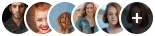 Happy customers faces